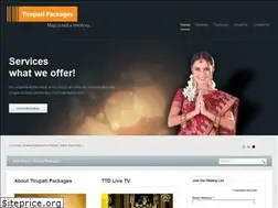 Sites similar to tirupatipackages.com
