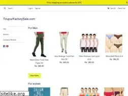 Sites similar to tirupurfactorysale.com