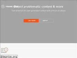 Sites similar to tisane.ai