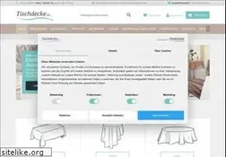 Sites similar to tischdecke.de