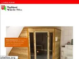 Sites similar to tischlerei-eden.de