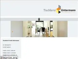 Sites similar to tischlerei-untermann.de
