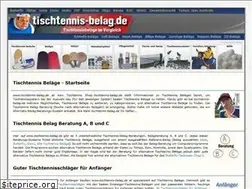 Sites similar to tischtennis-belag.de