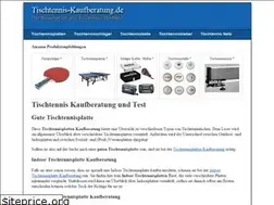 Sites similar to tischtennis-kaufberatung.de