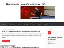Sites similar to tischtennis-osc.de
