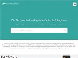 Sites similar to tischtennis-wiki.de