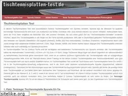 Sites similar to tischtennisplatten-test.de