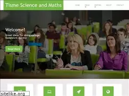 Sites similar to tisme-scienceandmaths.org