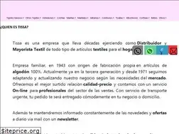 Sites similar to tissatextil.com