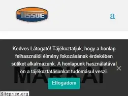 Sites similar to tissue.hu