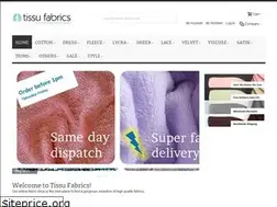Sites similar to tissufabrics.co.uk