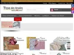 Sites similar to tissusdesursules.fr
