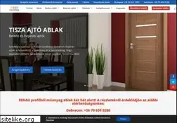 Sites similar to tiszaajtoablak.hu