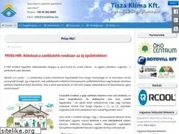 Sites similar to tiszaklima.hu