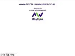 Sites similar to tiszta-kommunikacio.hu