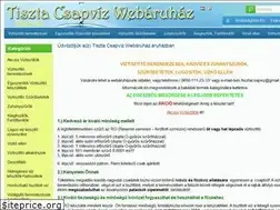 Sites similar to tisztacsapviz.hu