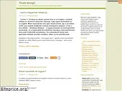 Sites similar to tisztalevego.blog.hu