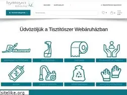 Sites similar to tisztitoszer-webaruhaz.hu