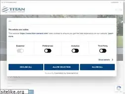 Sites similar to titan-cement.com