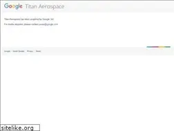 Sites similar to titanaerospace.com