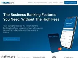 Sites similar to titanbank.com