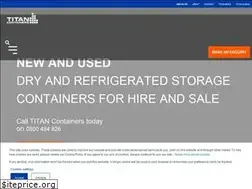 Sites similar to titancontainers.co.nz