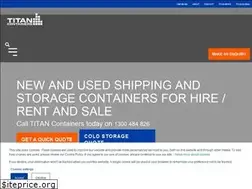 Sites similar to titancontainers.com.au