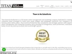 Sites similar to titanevent.com.my