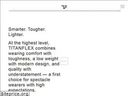 Sites similar to titanflex-eyewear.com