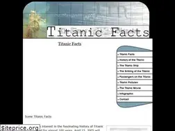 Sites similar to titanic-facts.com