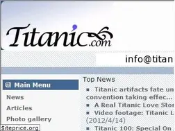 Sites similar to titanic.com