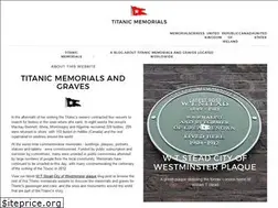 Sites similar to titanicmemorials.co.uk