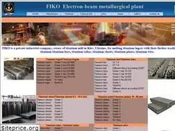 Sites similar to titanium-fiko.com.ua