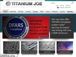Sites similar to titaniumjoe.com