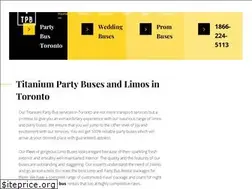 Sites similar to titaniumpartybus.ca