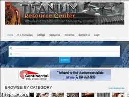 Sites similar to titaniumresourcecenter.org