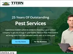 Sites similar to titanpest.com