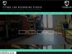 Sites similar to titanslabrecordingstudio.com