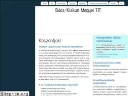 Sites similar to titbkkm.hu