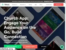 Sites similar to tithely.app.link