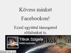 Sites similar to titkokszigete.hu