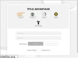 Sites similar to titleadvantage.com