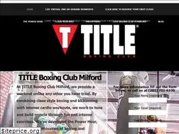 Sites similar to titleboxingclubmilford.com