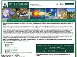Sites similar to titlecorockies.com