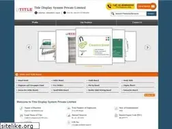 Sites similar to titledisplayboard.in