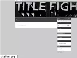 Sites similar to titlefight.bigcartel.com