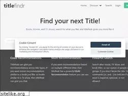 Sites similar to titlefindr.com