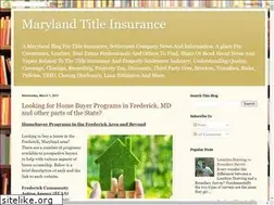 Sites similar to titleinsuranceblog.com