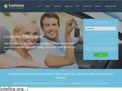 Sites similar to titleloans-louisiana.com
