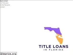 Sites similar to titleloansinflorida.com